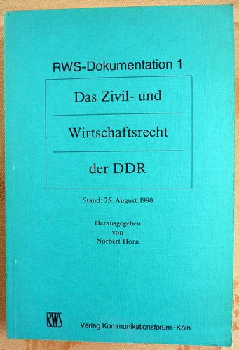 Norbert horn das - horn,, zivil-