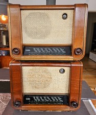 2x Saba Röhrenradio ❤️  1950/51 Dachbodenfund Trocken- 1x geht an 1x nicht .....