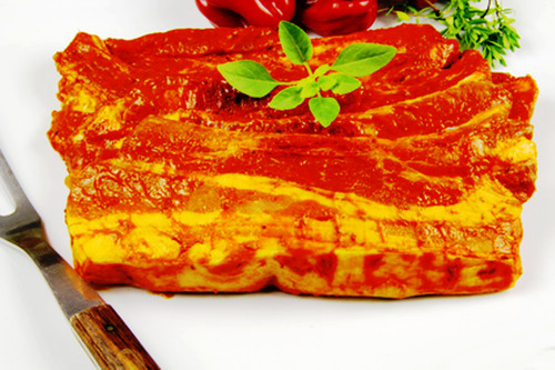 Grillsteaks mariniert