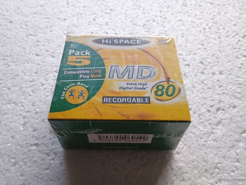 5er pack space - md, minidisc