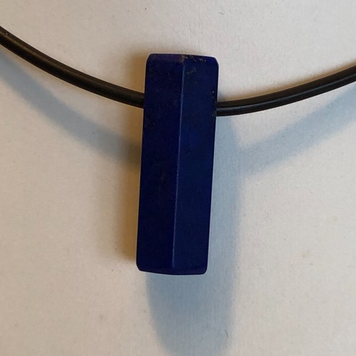 Blauer sechseck stab - blauer, |