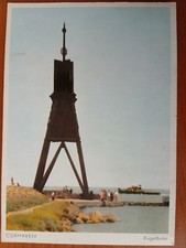 Postkarte 2512 nicht gelaufen, Cuxhaven, Kugelbake, Ansichtskarte, Sammlung