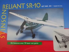 Stinson Reliant SR-10  Spw 762mm Holzbausatz Gummimotormodell Dumas-Krick ds 301