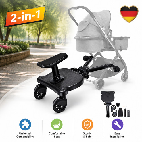Buggy board mit sitz - mit,