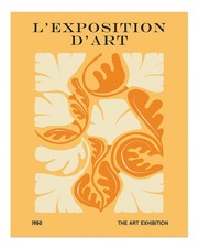 Vintage abstrakte Wandkunst