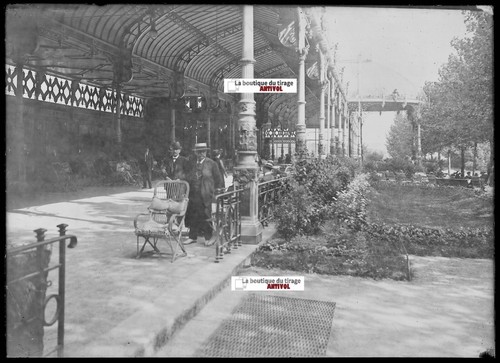 Alte glasfoto platte negativ - alte,