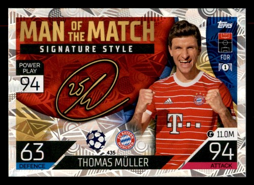 Thomas müller match attax - match, man