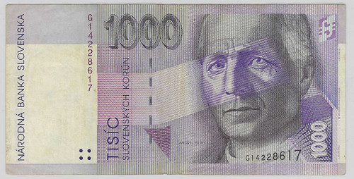Slowakei 1000 kronen - 1000,