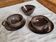 Feines rustikales Teeservice