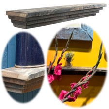 XL Vintage Holz Wandregal