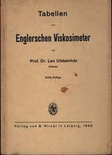 Tabellen zum Englerschen