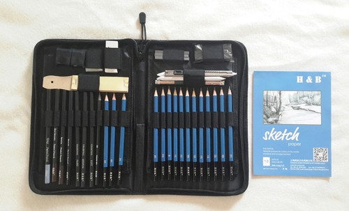 41tlg skizzen bleistift - 41tlg,