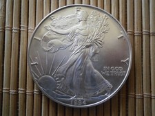 USA 1 Dollar 1 Unze Silber