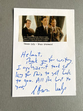 STEVEN CULP "Star Trek" original signed Briefkarte 10x15 Autogramm
