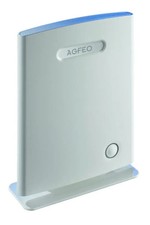 AGFEO DECT IP-Basis - Weiß (6101203), für Wandmontage  -gebraucht-