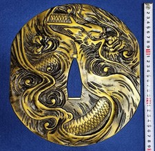 Japanischer Tsuba Drachen