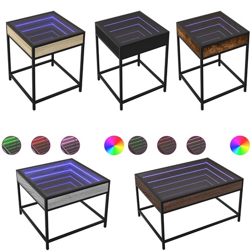 Couchtisch mit infinity led - mit, infinity-led