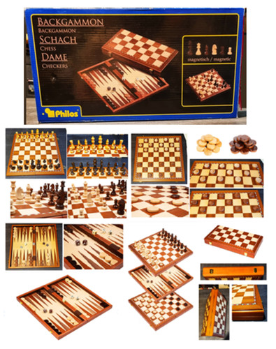 3er set holzspiele - 3er,