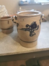 7l Steinguttopf. Sehr gut zum Einlegen von Schinken oder Sauerkraut