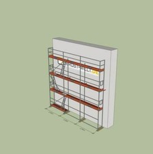 Fassadengerüst Paket Rux