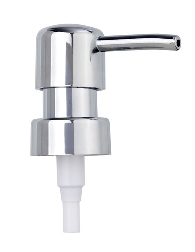 Ersatzpumpkopf rund chrom