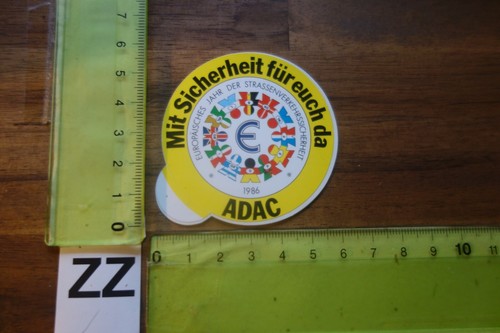 Alter aufkleber pannenhilfe - aufkleber,