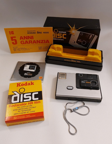 1983 kodak disc 4000 kamera - kodak,