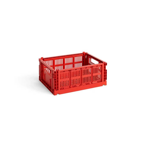 Hay colour crate - hay, medium