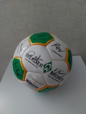 WERDER BREMEN Ball mit Unterschriften (Aufdruck) 2006/2007 Derbystar Vintage
