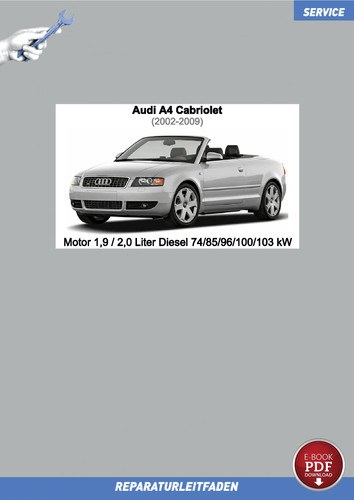 Pdf audi cabrio - a4, (2002-2009)