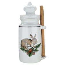 Gurkentopf mit Zange Porcelaine d´Auteuil Jacques Lobjoy Service Chasse