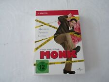 4 DVD MONK 2. Staffel KOMPLETT 16 Epis. 11 Std Brillanter Tony Shalhoub FSK 12