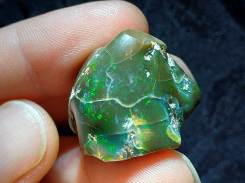 Black opal äthiopien - opal,