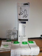 4x Beutel Micro-Vlies für SEBO Airbelt K + Betriebsanleitung