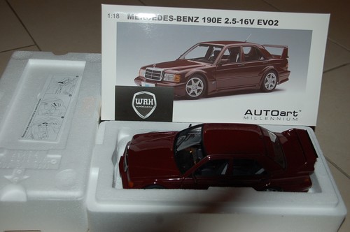 Mercedes 190 evo2 barolo red - 190,