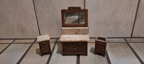 Antikes puppenmöbel miniatur - antikes,