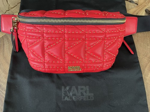 Karl lagerfeld bauchtasche rot - lagerfeld,