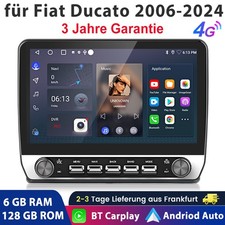 10.1'' Für Fiat Ducato 2006-2024 Android 14 Apple CarPlay Autoradio GPS Nav DAB+