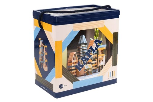 Kapla holzplättchen 120er - kapla-holzplättchen, box