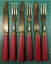 Dessertbesteck/ 3 Sets/ Antik/