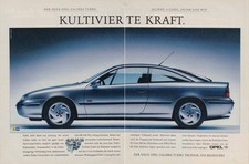 Opel Calibra Turbo Advertising