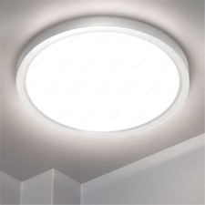 24W Φ30cm LED Deckenleuchte Deckenlampe Badleuchte Wohnzimmer Küche Flur weiß