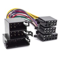 Mini ISO Adapter Kabel Display Umrüst TID MID Radio Steuerung passend für Opel