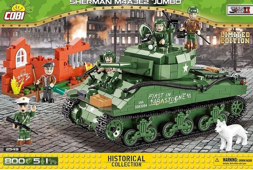 Cobi 2549 sherman jumbo - jumbo, m4a3e2