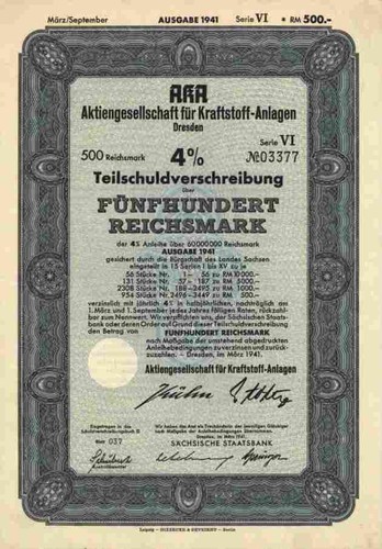 Aka kraftstoff 1941 dresden - aka,