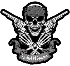 Aufnäher Gesichert + geladen