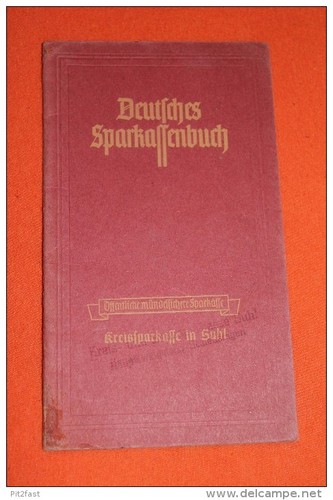 Altes sparbuch suhl - ,,