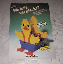 Wo ist's versteckt Bastelheft