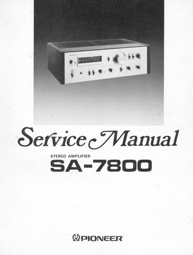 Service manual für pioneer - service,