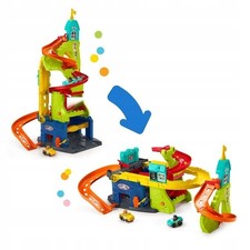 FISHER PRICE LITTLE PEOPLE AUTORENNSTRECKE RUTSCHBAHN für Kleinkinder